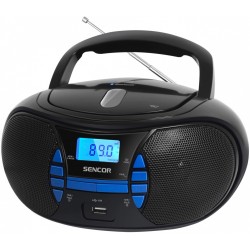 Radio z odtwarzaczem CD SPT 2700 Czarne CD//BT/MP3/USB/Radio… | PartsPC.pl