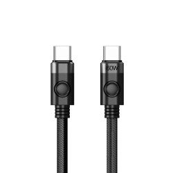 Orico Kabel USB-C na USB-C, Power Delivery 60W, 1m, czarny | PartsPC.pl