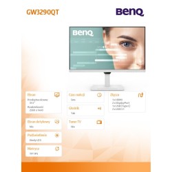 Benq Monitor 31.5 cala GW3290QT 2K 5ms/IPS/HDMI/75Hz | PartsPC.pl