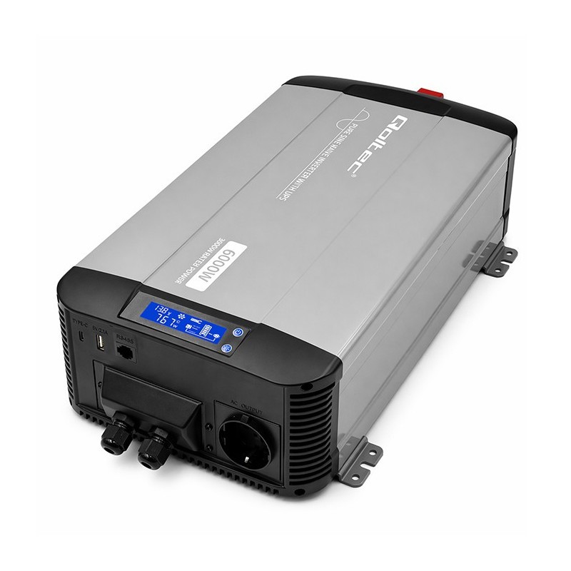 Przetwornica napięcia Pure Sine Wave | 12V na 230V | 3000/60… | PartsPC.pl