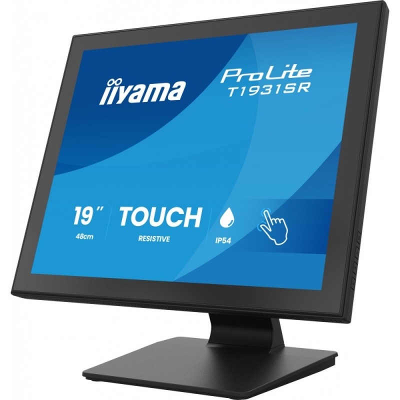 Monitor 19 cali T1931SR-B2S RESIS.IP54,HDMI,DP,VGA,2x1W,5:4 | PartsPC.pl