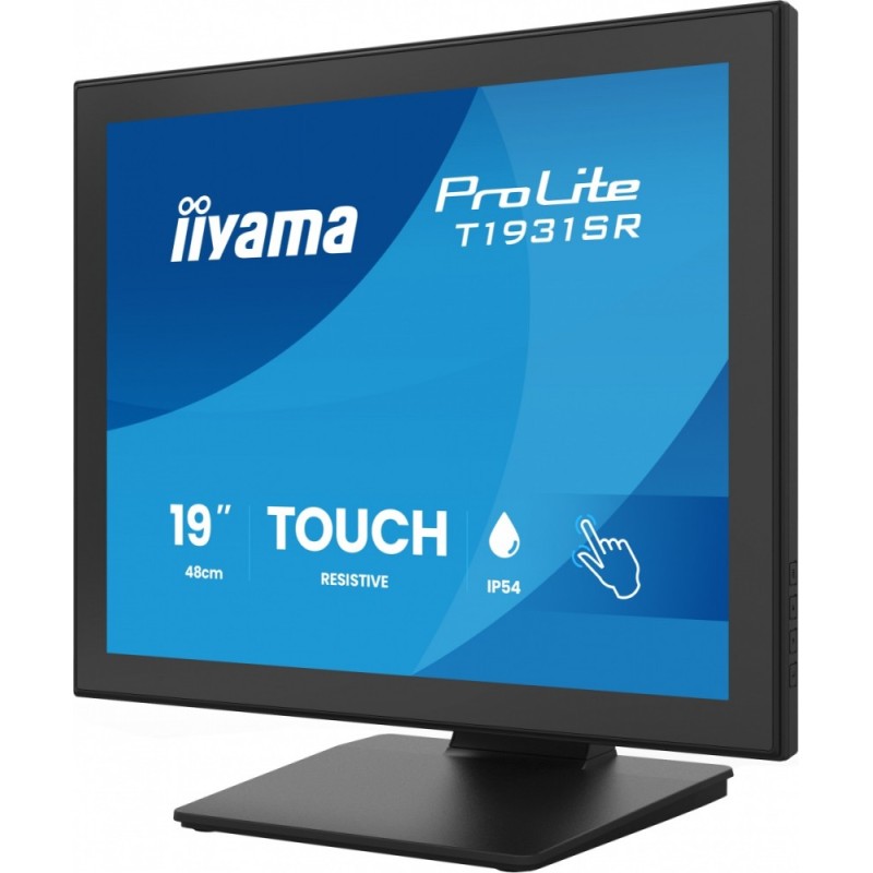 Monitor 19 cali T1931SR-B2S RESIS.IP54,HDMI,DP,VGA,2x1W,5:4 | PartsPC.pl