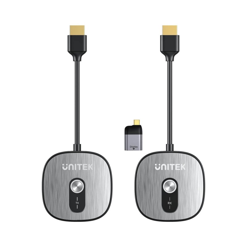 Unitek Bezprzewodowy odbiornik HDMI 4K@30Hz w zestawie z nad… | PartsPC.pl