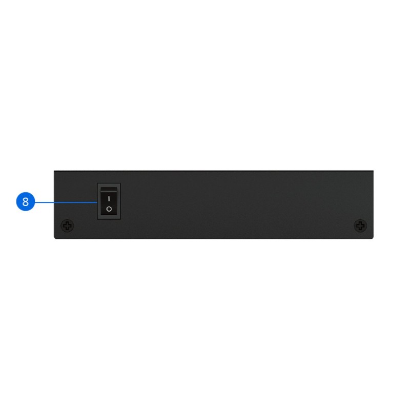 Synology PS500 | Switch PoE, 5 portów GE, 4xGE PoE+, 60W | PartsPC.pl