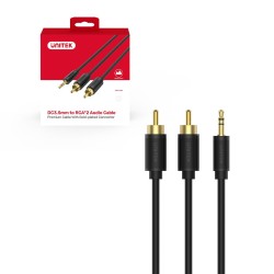Unitek Kabel audio mini jack 3,5 mm na 2× RCA 3m | PartsPC.pl