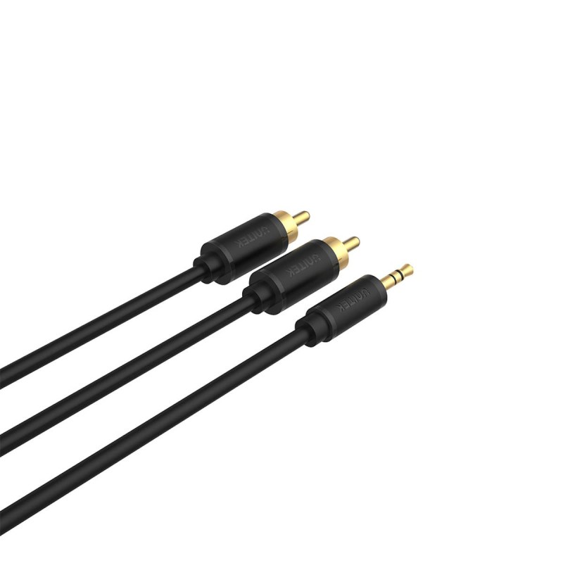 Unitek Kabel audio mini jack 3,5 mm na 2× RCA 3m | PartsPC.pl