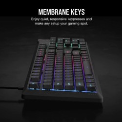 Klawiatura K55 Core RGB czarna