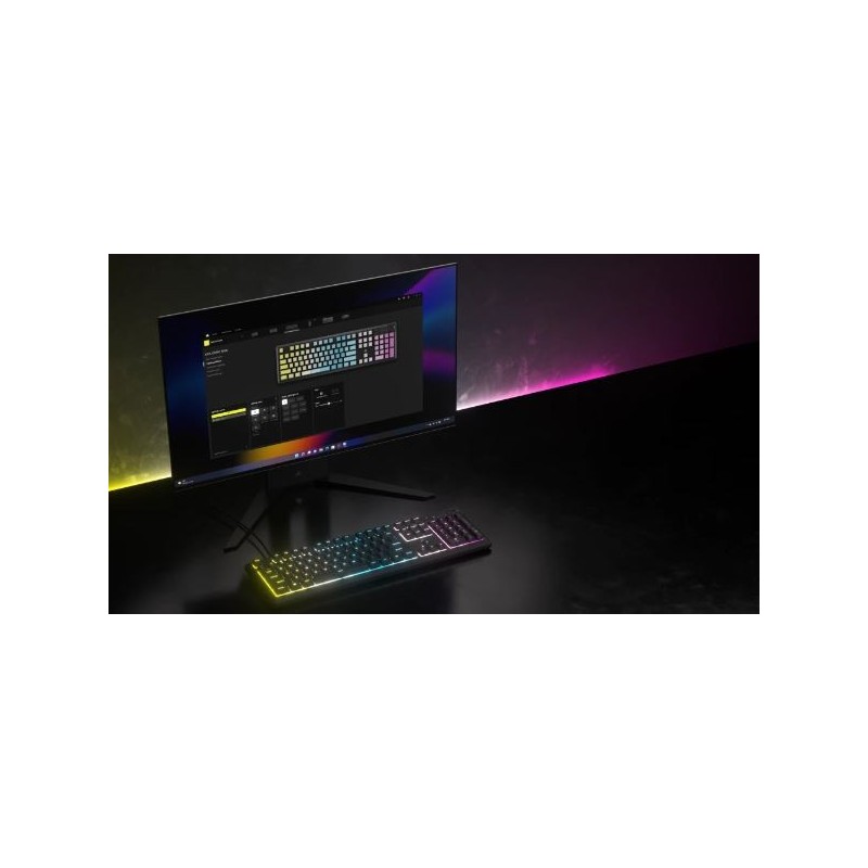 Klawiatura K55 Core RGB czarna