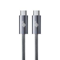 Kabel USB C 3.0 100W 5G 1m czarny | PartsPC.pl