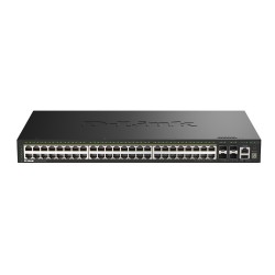 Przełącznik Smart DGS-1530-52P/E 48 portów GE PoE(30W) + 4 p… | PartsPC.pl