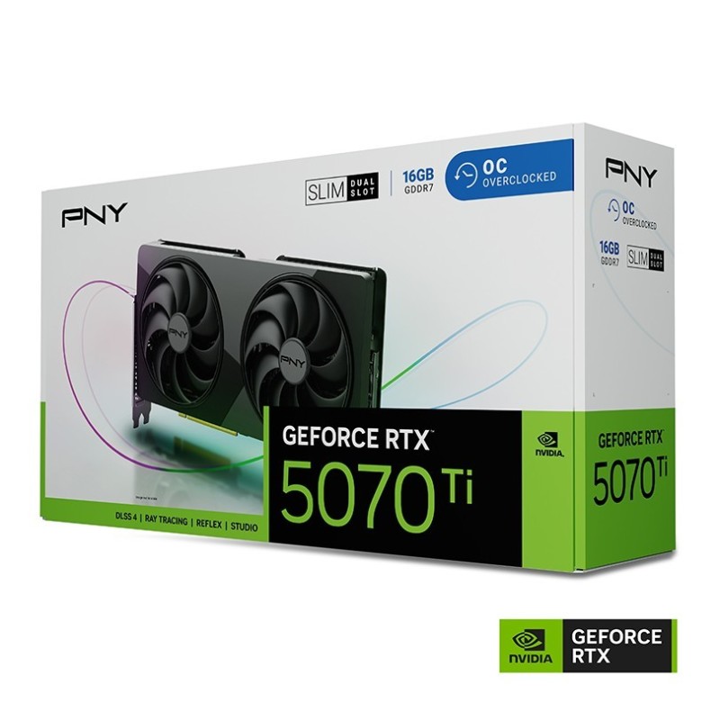 Karta graficzna GeForce RTX 5070 Ti OC 2F 16GB VCG5070T16DFS… | PartsPC.pl