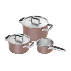 Zestaw 3 garnków Pure | PartsPC.pl