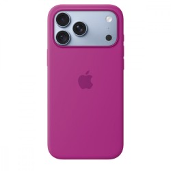 Etui silikonowe z MagSafe do iPhonea 18 Pro Max - magenta | PartsPC.pl