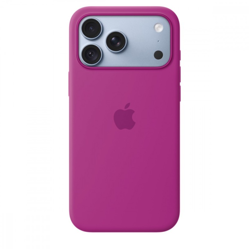Etui silikonowe z MagSafe do iPhonea 18 Pro Max - magenta | PartsPC.pl