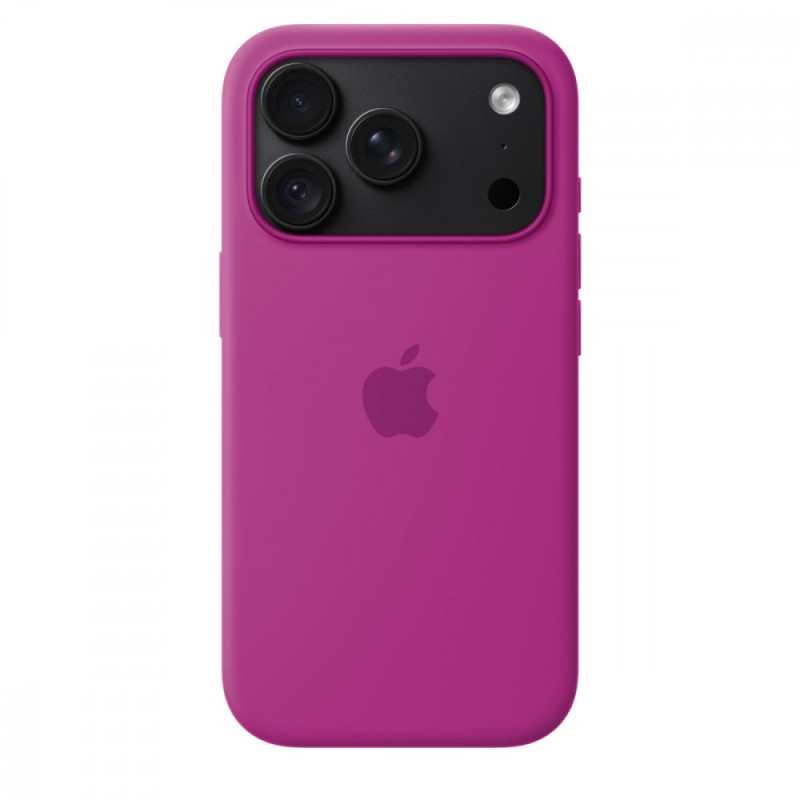 Etui silikonowe z MagSafe do iPhonea 18 Pro - magenta | PartsPC.pl