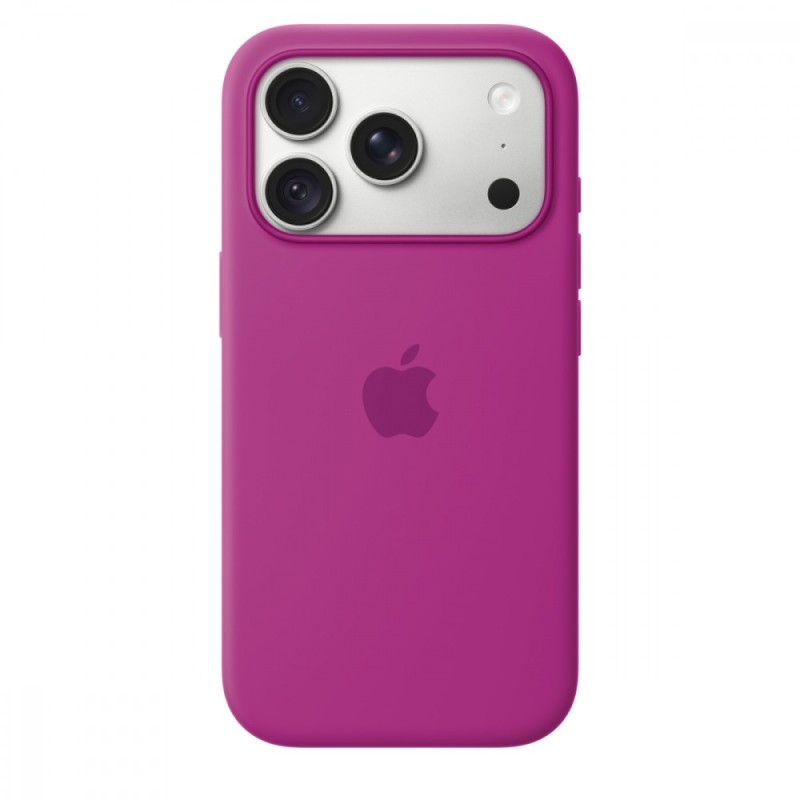 Etui silikonowe z MagSafe do iPhonea 18 Pro - magenta | PartsPC.pl