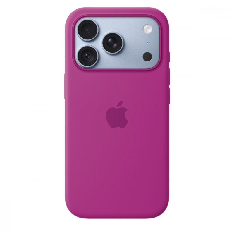 Etui silikonowe z MagSafe do iPhonea 18 Pro - magenta | PartsPC.pl