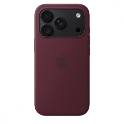 Etui silikonowe z MagSafe do iPhonea 18 Pro - burgund | PartsPC.pl