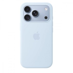 Etui silikonowe z MagSafe do iPhonea 18 Pro - chłodny błękit | PartsPC.pl