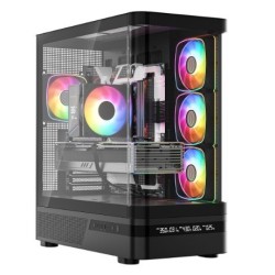 Komputer PartsPC INFINITY X3D 7800X3D / RTX 5070 Ti / 32GB / 2TB – obudowa MODECOM Volcano AQ200 ARGB MIDI, czarna