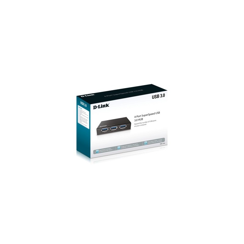 4-Port USB 3.0 HUB DUB-1340 | PartsPC.pl