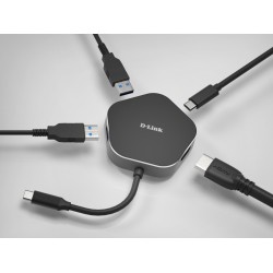 D-Link DUB-M420 HUB USB-C USB 3.0 HDMI | PartsPC.pl
