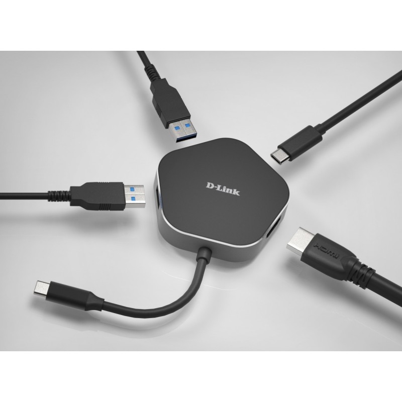 D-Link DUB-M420 HUB USB-C USB 3.0 HDMI | PartsPC.pl