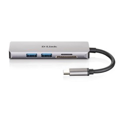 D-Link DUB-M530 HUB USB-C USB 3.0 HDMI SD/microSD | PartsPC.pl