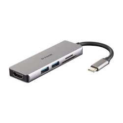 D-Link DUB-M530 HUB USB-C USB 3.0 HDMI SD/microSD | PartsPC.pl
