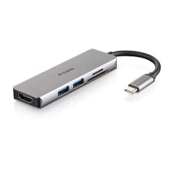 D-Link DUB-M530 HUB USB-C USB 3.0 HDMI SD/microSD | PartsPC.pl