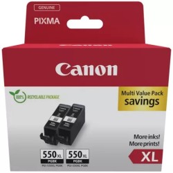 Tusz PGI-550XL BLACK TWIN 6431B010 | PartsPC.pl