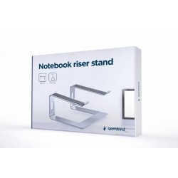 Podstawka do notebooka 15,6 cali srebrna | PartsPC.pl