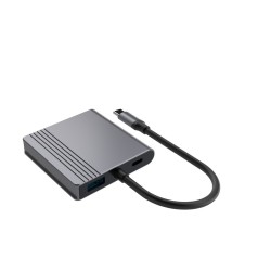 Adapter USB Type-C 3 w 1 (port USB + HDMI + PD), gwiezdna sz… | PartsPC.pl