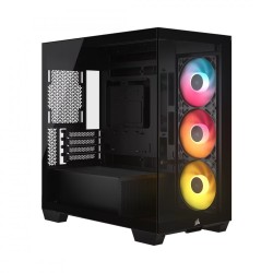 Obudowa 2800X RS-R ARGB mATX Panoramic Black | PartsPC.pl