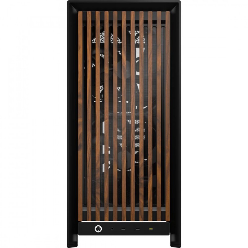 Obudowa FRAME 5000D WOOD RS Black/Walnut | PartsPC.pl
