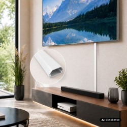 Aluminiowa listwa maskująca MCTV-897 W | PartsPC.pl
