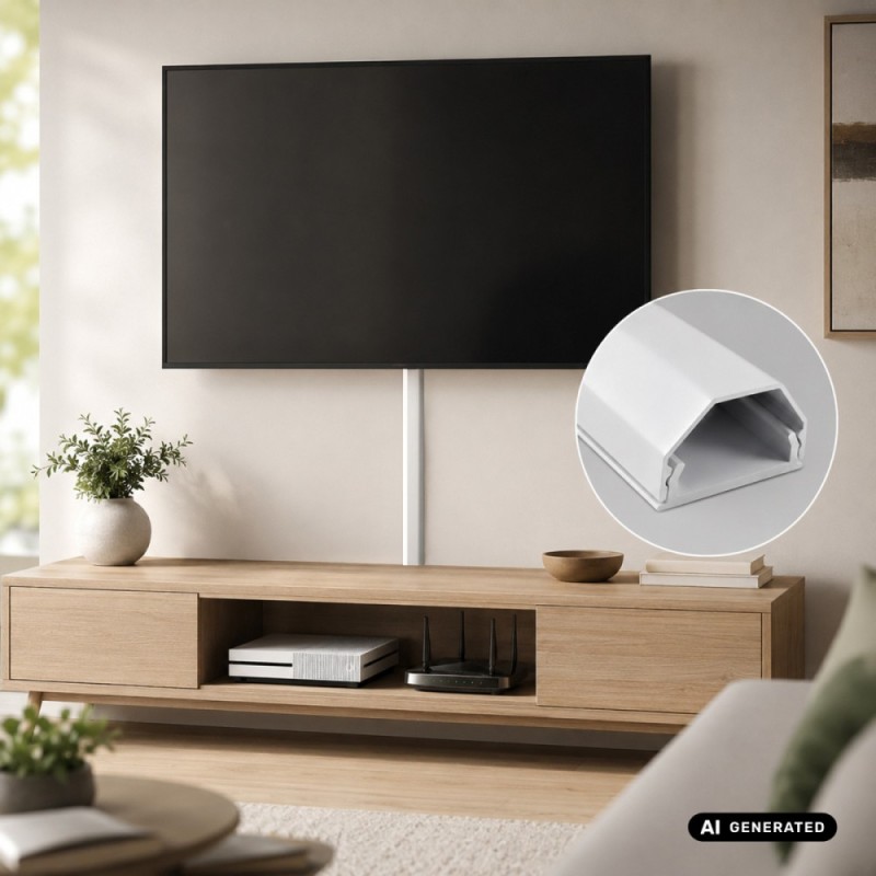 Aluminiowa listwa maskująca MCTV-897 W | PartsPC.pl
