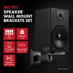 Komplet uchwytów do głośników MC-917 | PartsPC.pl