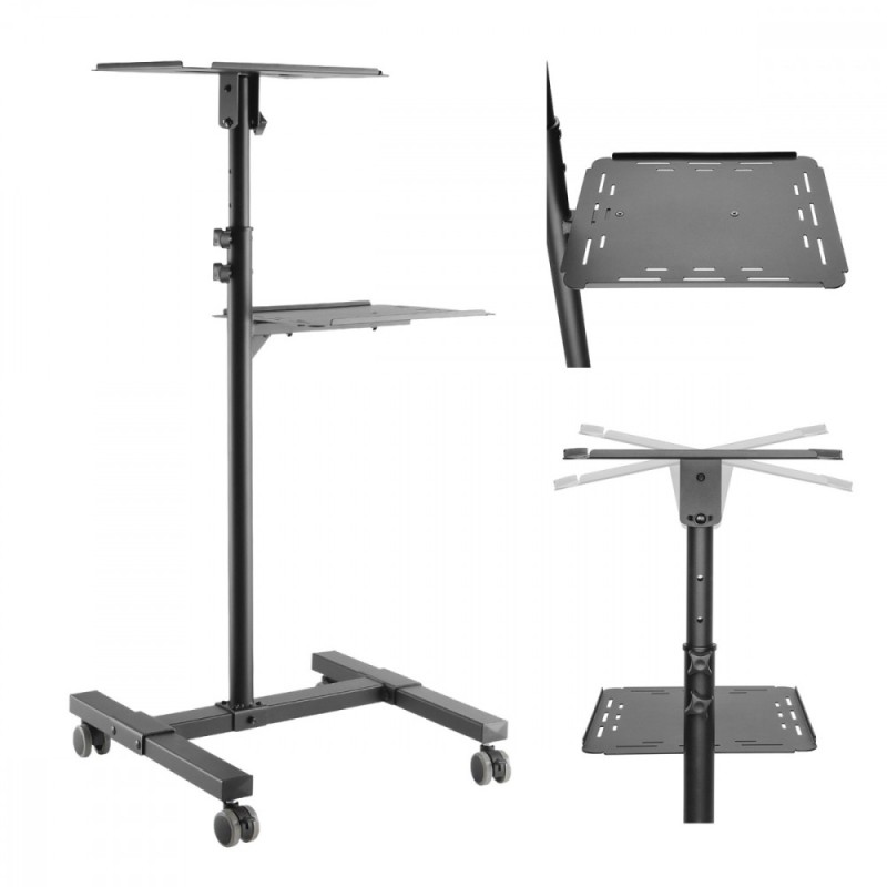 Stolik mobilny do projektora/laptopa MC-207 | PartsPC.pl