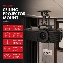 Uchwyt sufitowy do projektora MC-200 B | PartsPC.pl