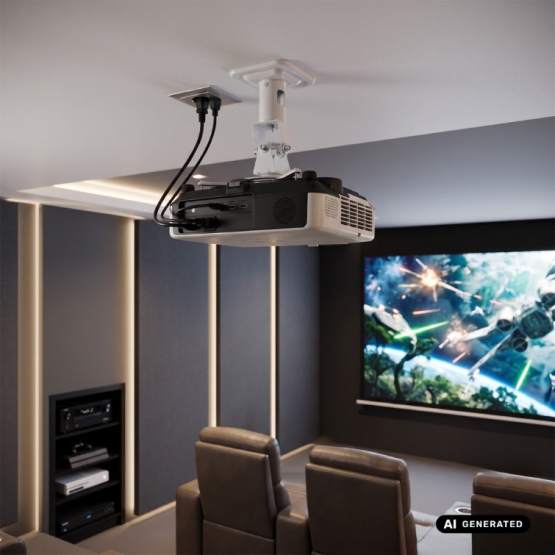 Uchwyt do projektora sufitowy MC-208 W | PartsPC.pl