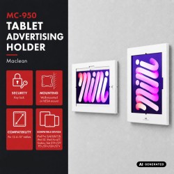 Uchwyt reklamowy do tabletu MC-950 W | PartsPC.pl