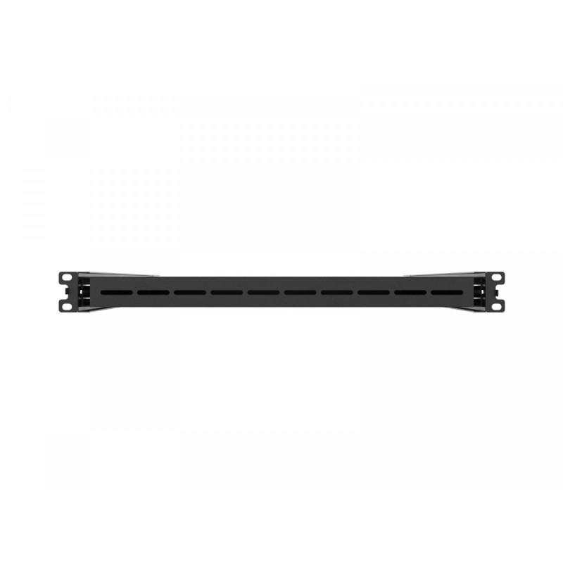 Półka wysuwana do szaf rack 19 cali 500mm czarna | PartsPC.pl