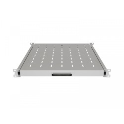 Półka wysuwana do szaf rack 19 cali 500mm szara | PartsPC.pl