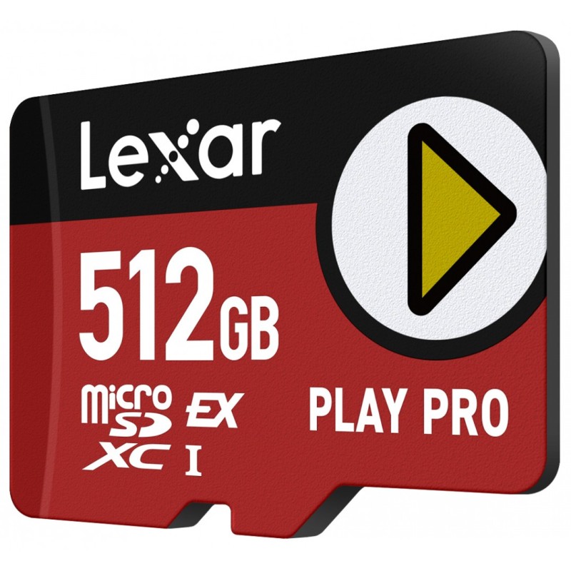 Karta pamięci microSDHX PLAY PRO 512GB EXPRESS 7.1 900MB/s | PartsPC.pl