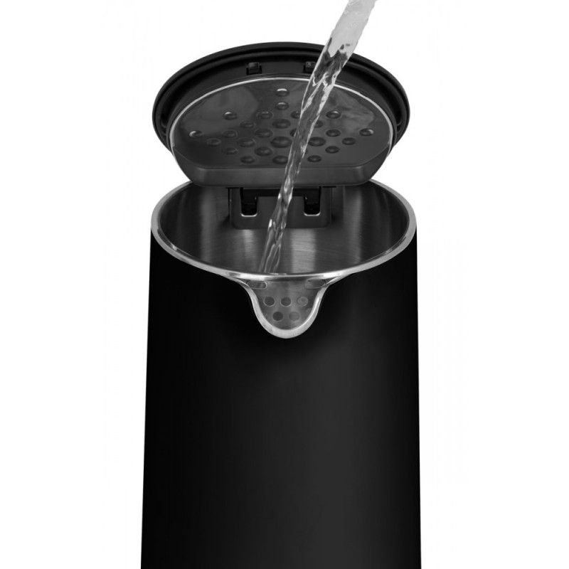 Czajnik 1,5L double wall czarny RK3301 | PartsPC.pl
