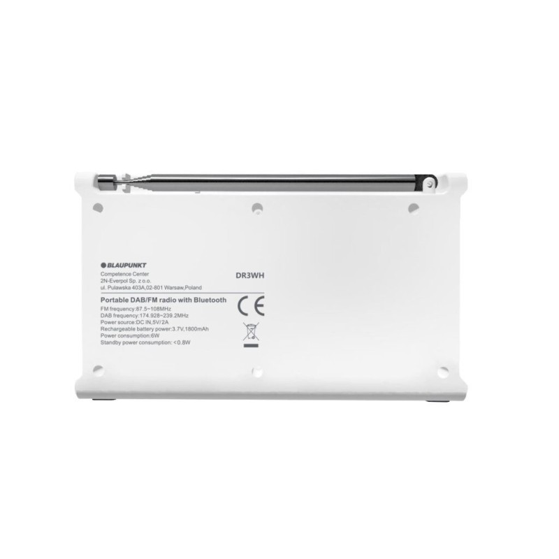 Radio przenośne DAB DR3WH | PartsPC.pl