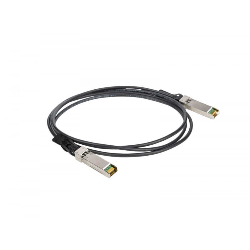 Kabel DAC SFP+ 1m czarny 10Gb/s | PartsPC.pl