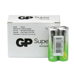 Baterie alkaliczne AA / LR6 GP Super Alkaline - box 10 szt. | PartsPC.pl