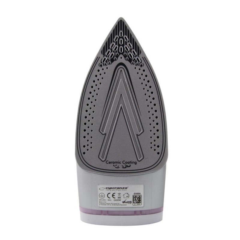 Esperanza Żelazko parowe Tulle Ceramic 2400W | PartsPC.pl